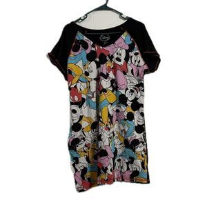 Disney Black and Red Graphic Short Sleeve T-Shirt